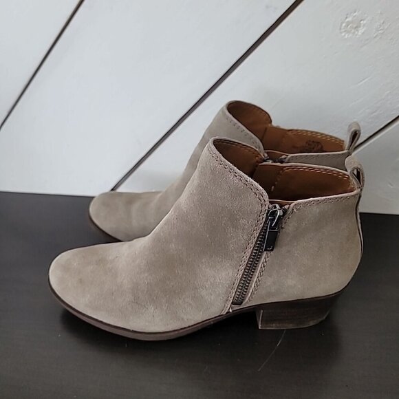 Lucky Brand booties for Women's 7 Basel Ankle Boot, Stonerock - Picture 2 of 8